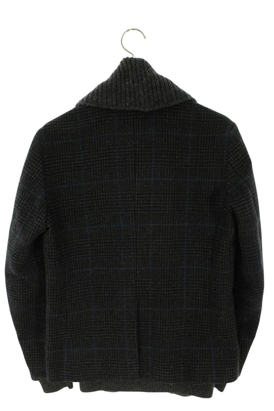 Sacai Wool Knit Docking Jacket Gray Size S