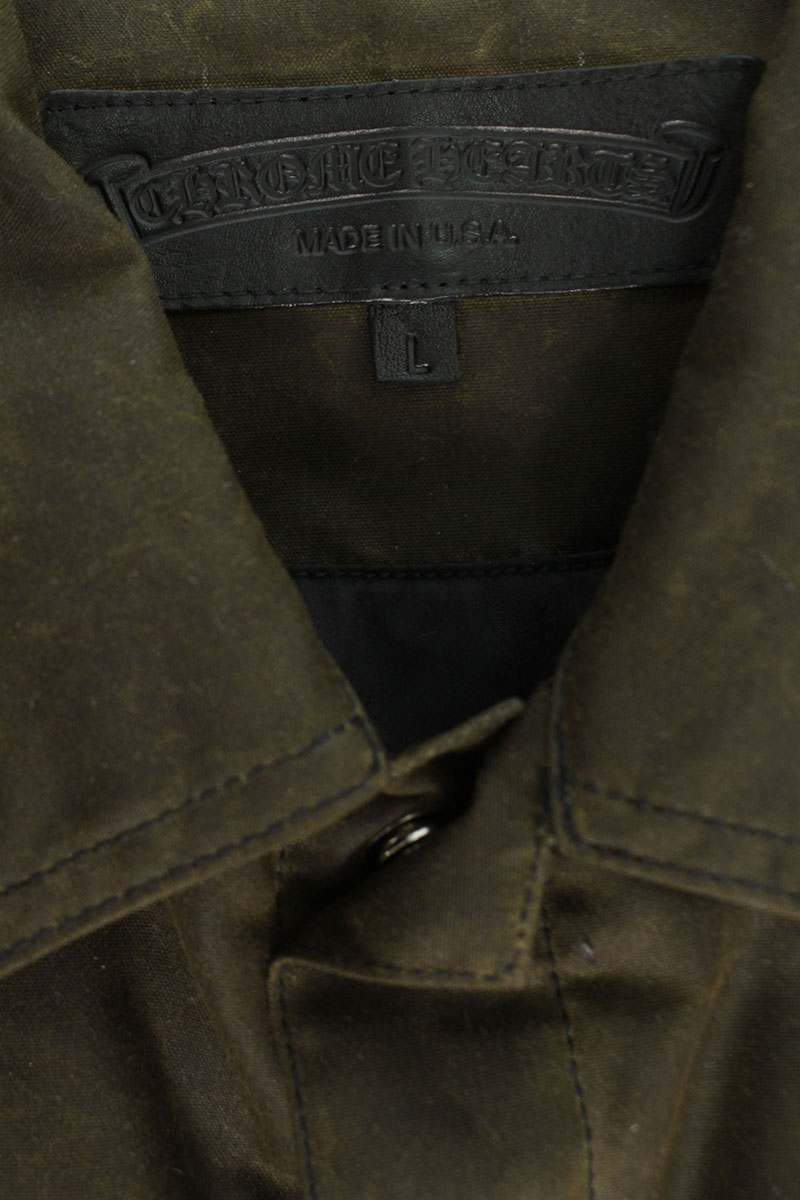 Chrome Hearts Cross Ball Button Oil Processed Jacket Size L