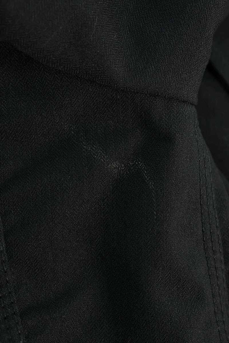 COMME des GARCONS HOMME AD2005 Poly 3B Blazer Black Size S