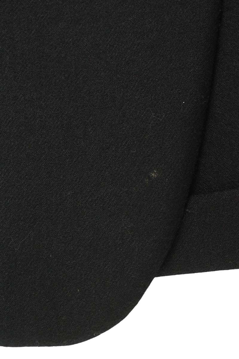 Maison Margiela 17AW Wool Collarless Jacket Black Size 46