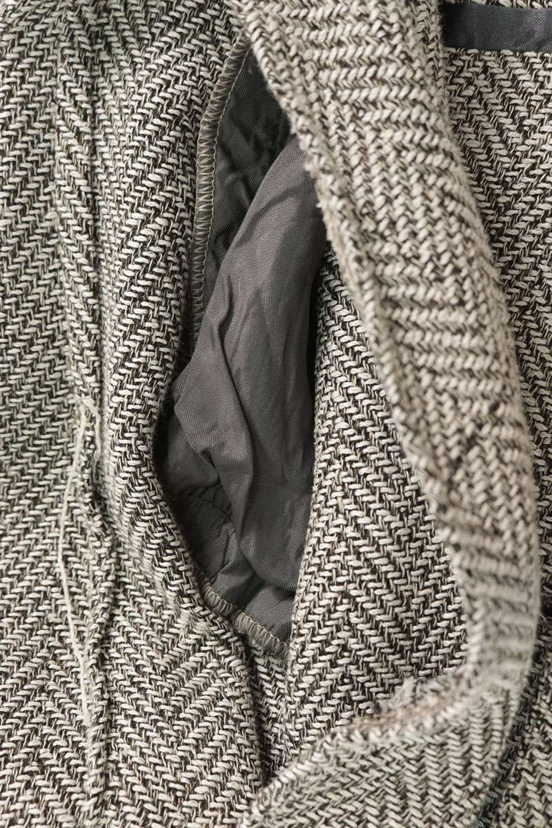BOGLIOLI Linen Silk Cotton Blend Jacket Gray Size S