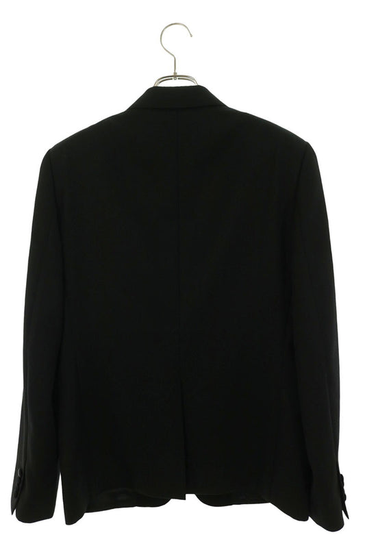 CELINE Black Wool Smoking Jacket Size 50