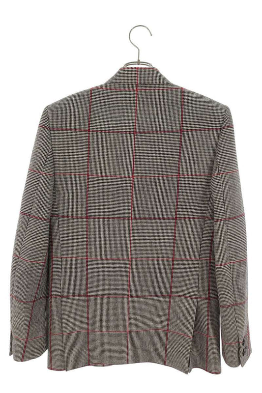 SAINT LAURENT PARIS Glen Check 2B Jacket Size 42