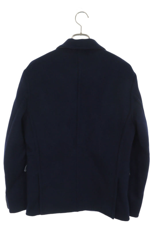 LOUISVUITTON 20AW Monogram Camo Wool 3B Jacket Navy Size 48
