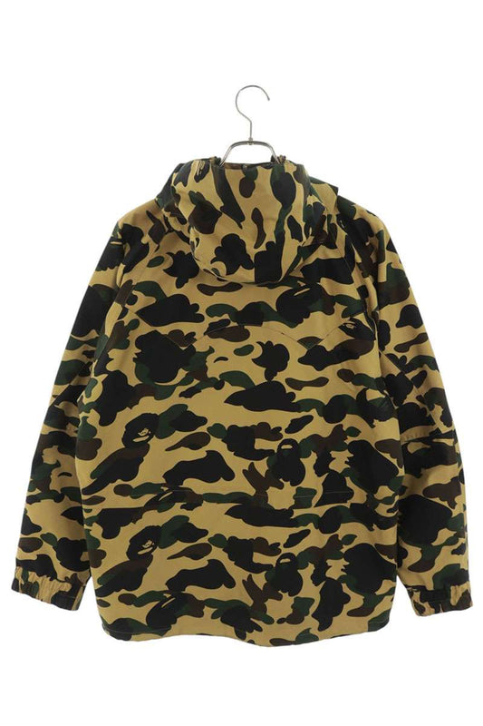 A BATHING APE GORE-TEX Camo Mountain Khaki Green Jacket Size M