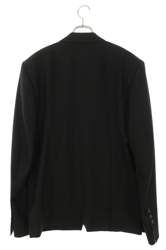 Rick Owens Black Soft Soft Blazer Jacket Size 52