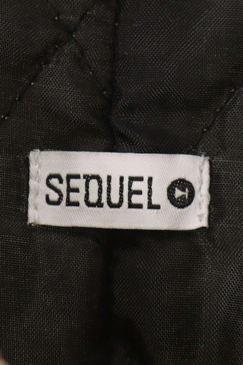 SEQUEL 24AW Logo Embroidered Duck Jacket White Size L