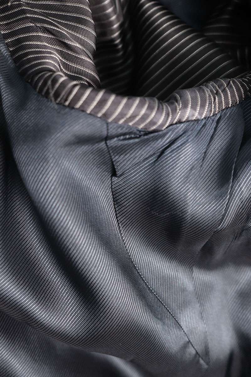 Dior HOMME Cashmere Blend Double Jacket Black Size 48
