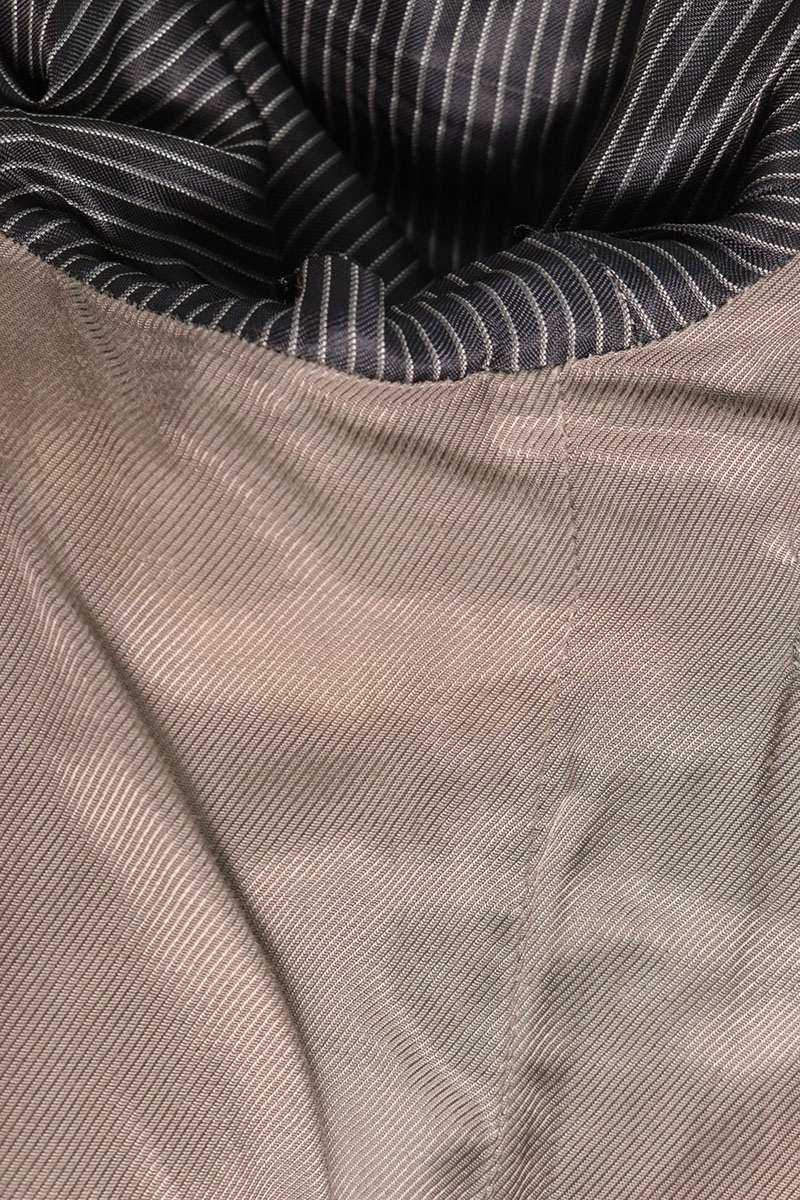Dior HOMME Cut-Off Cashmere Blend Jacket Gray Size 46