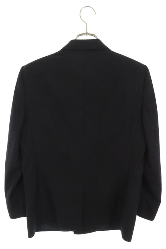 CELINE Gold Button Double Breasted Tailored Blazer Size 42