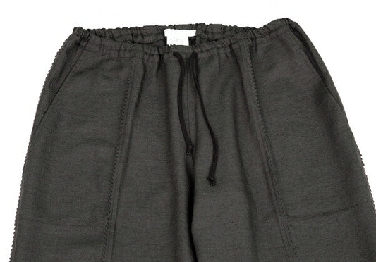 PLEATS PLEASE Ultrasonic Pinking Cut Pants Gray Size 1