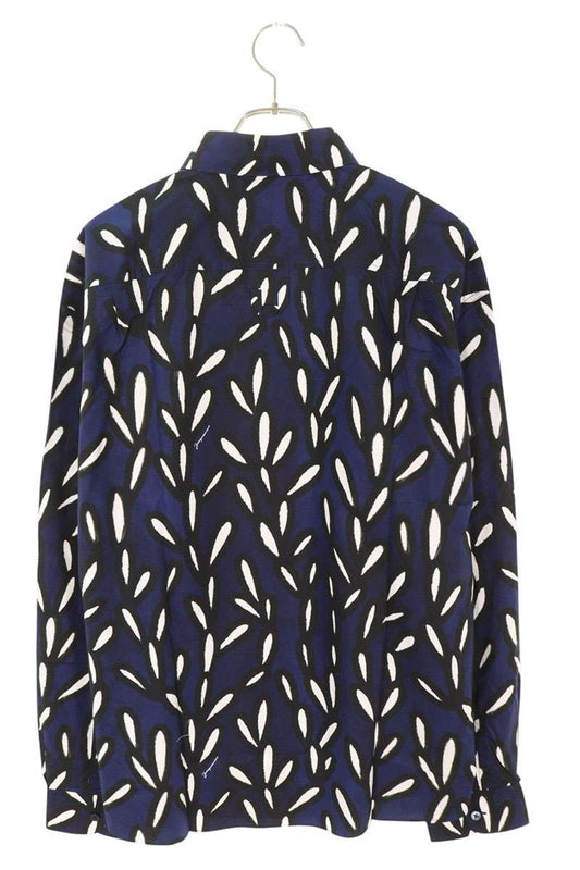 JACQUEMUS 25SS Cotton Floral Print Long Sleeve Shirt Size M