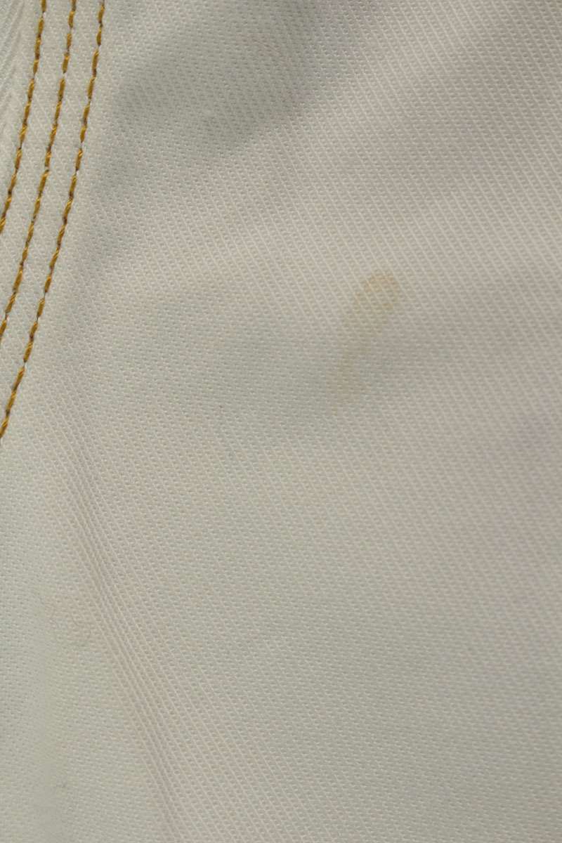 COACH White Denim Long Sleeve Shirt Size L