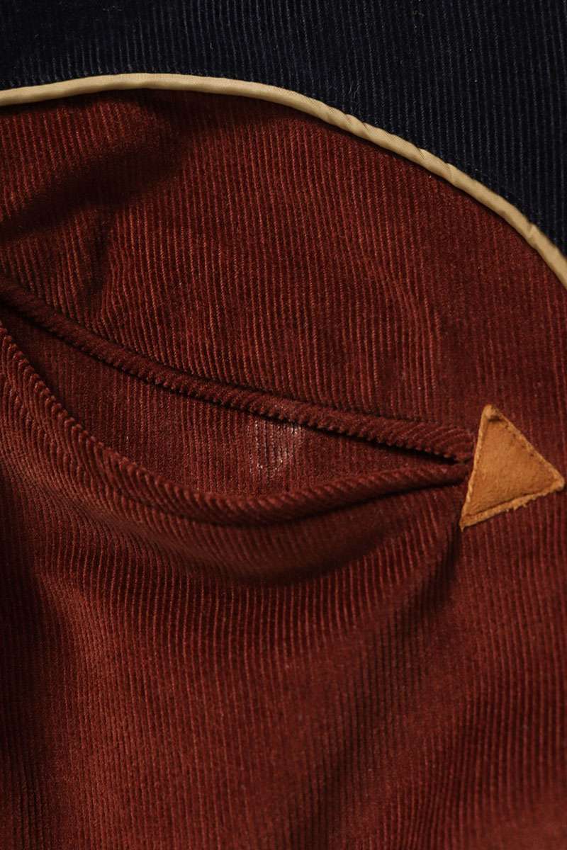 kolor Brown/Black Cotton Long Sleeve Shirt Size L
