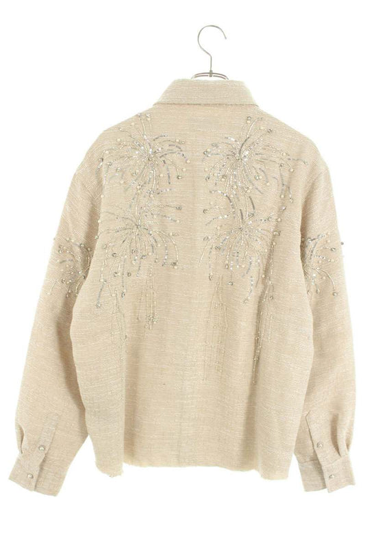 Birth Of Royal Child 25SS Bijou Embellished Long Sleeve Shirt Size S