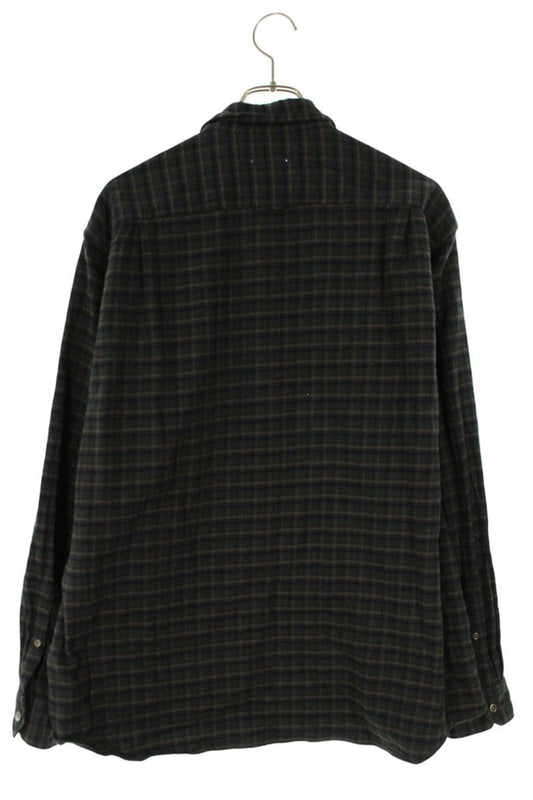 SOPHNET 25AW Cotton Flannel Relax-Fit Check Shirt Size L