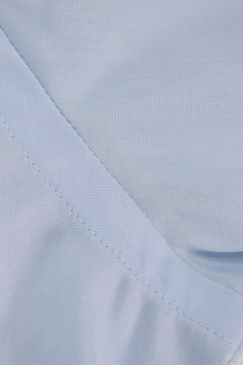Burberry Cotton Long Sleeve Shirt Blue x White Size 38