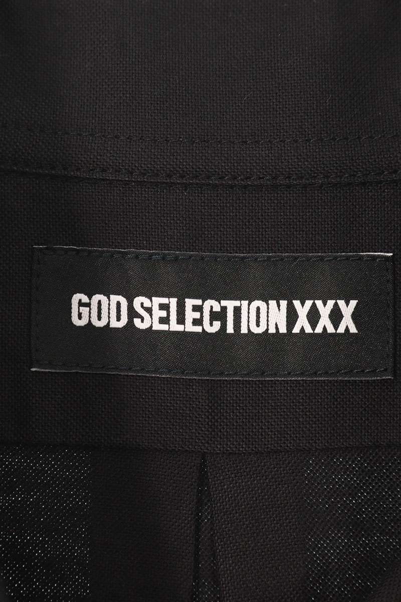 GOD SELECTION XXX BD Long Sleeve Shirt Black Size M