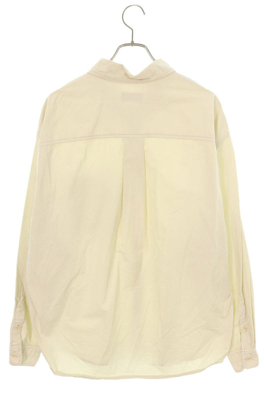 Lemaire Long Sleeve Shirt White Size XL