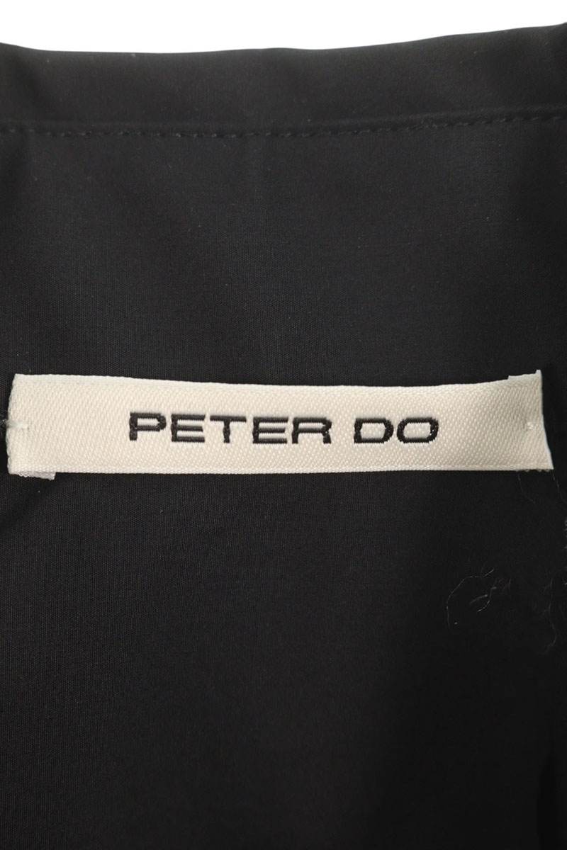 Peter Do sideline Long Sleeve Shirt Black Size S