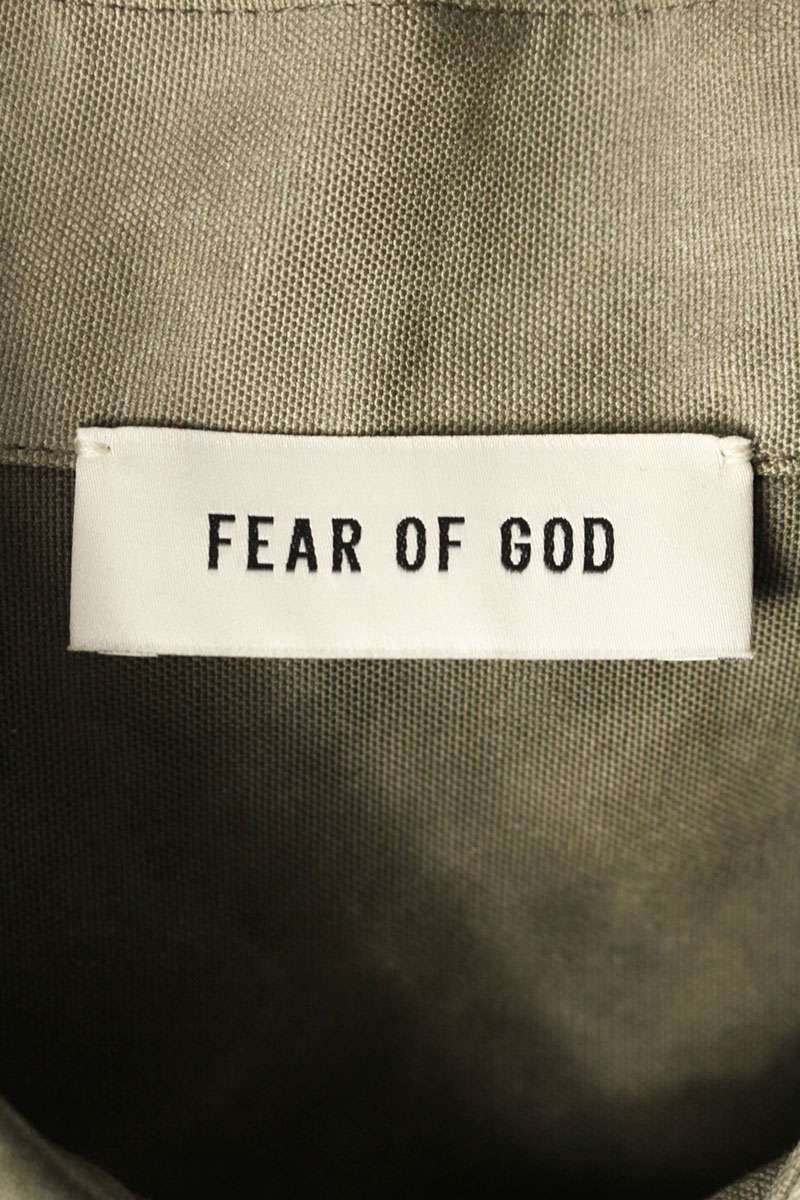 Fear of God 25AW RELAXED Long Sleeve SHIRT Gray Size S