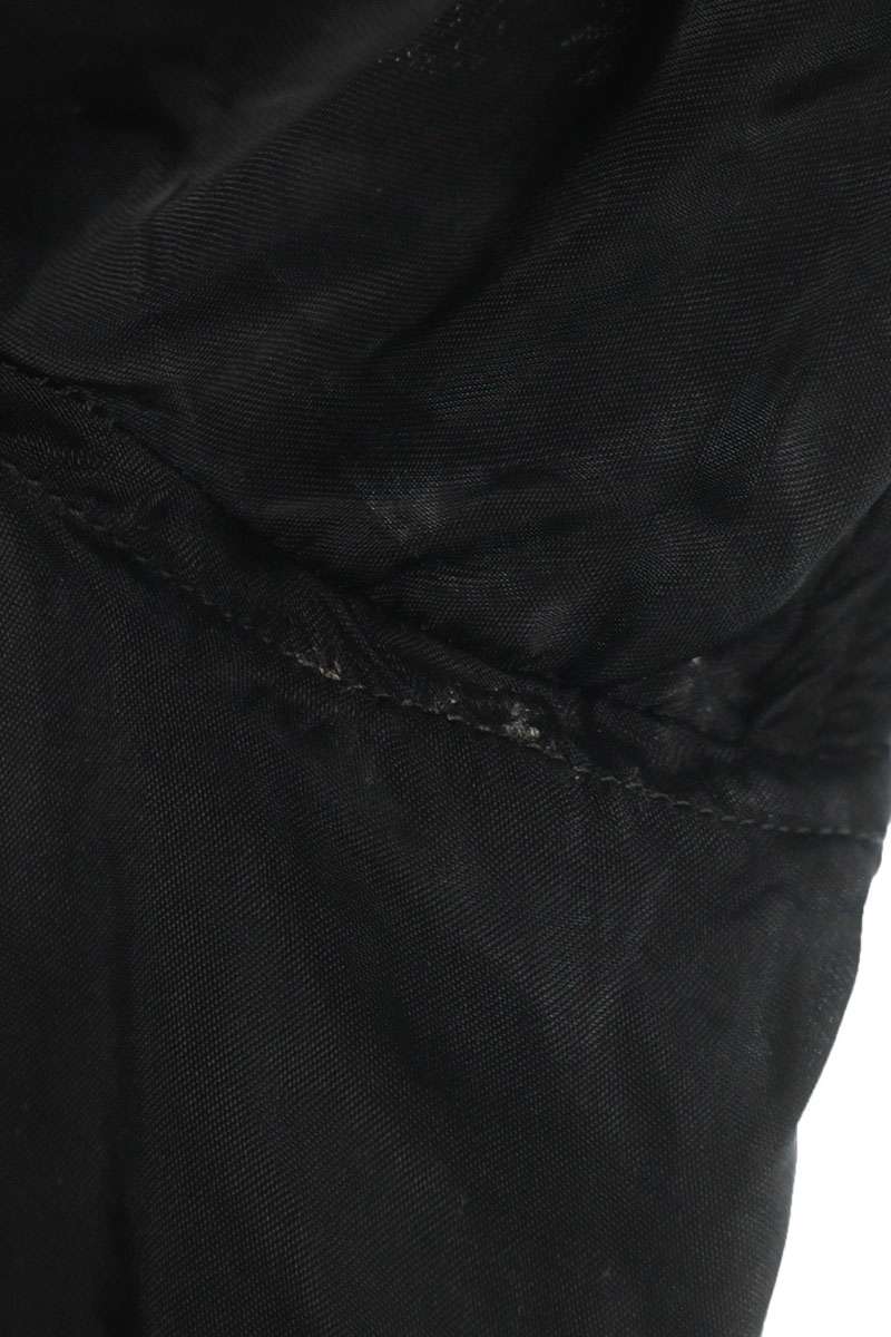 Rick Owens 19AW Cupro Long Sleeve Shirt Black Size L