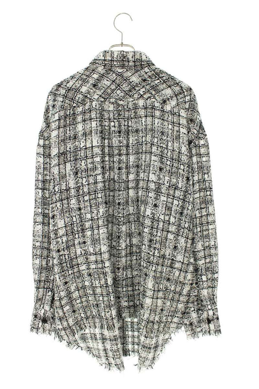 Faith Connexion Oversized Long Sleeve Shirt White Size S