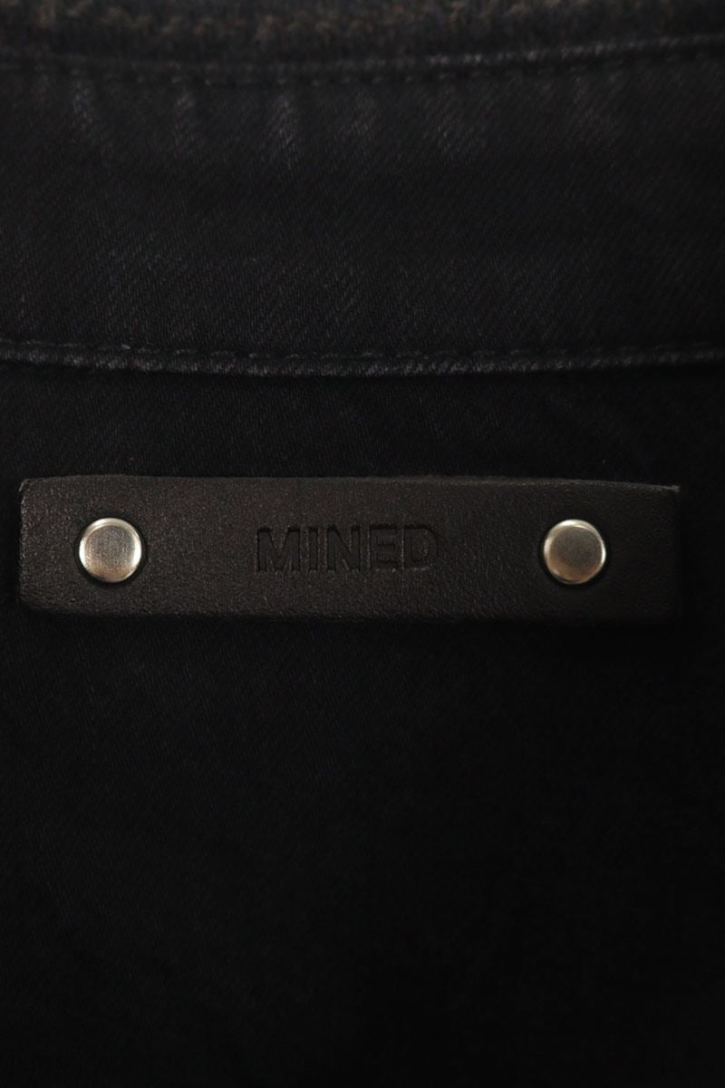 MINEDENIM Long Sleeve Shirt Gray Size 3
