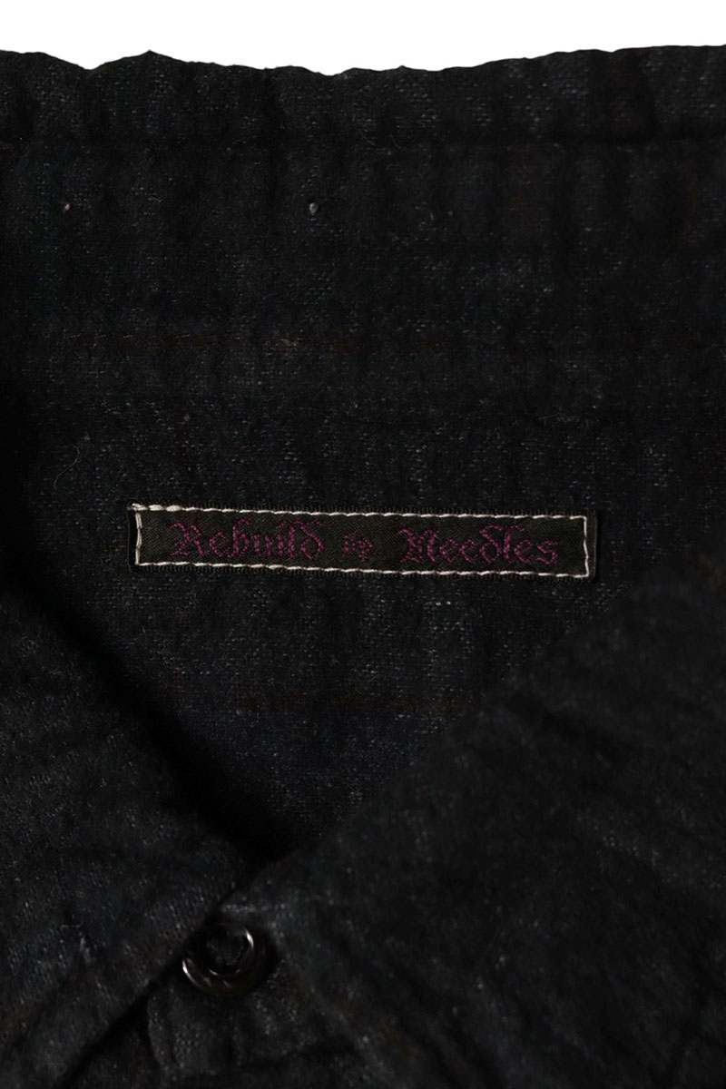 Rebuild By Needles Reconstructed Flannel Shirt Size XXL