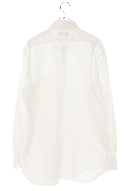 THOM BROWNE Cotton Dress Shirt White/Blue/Red Size 5