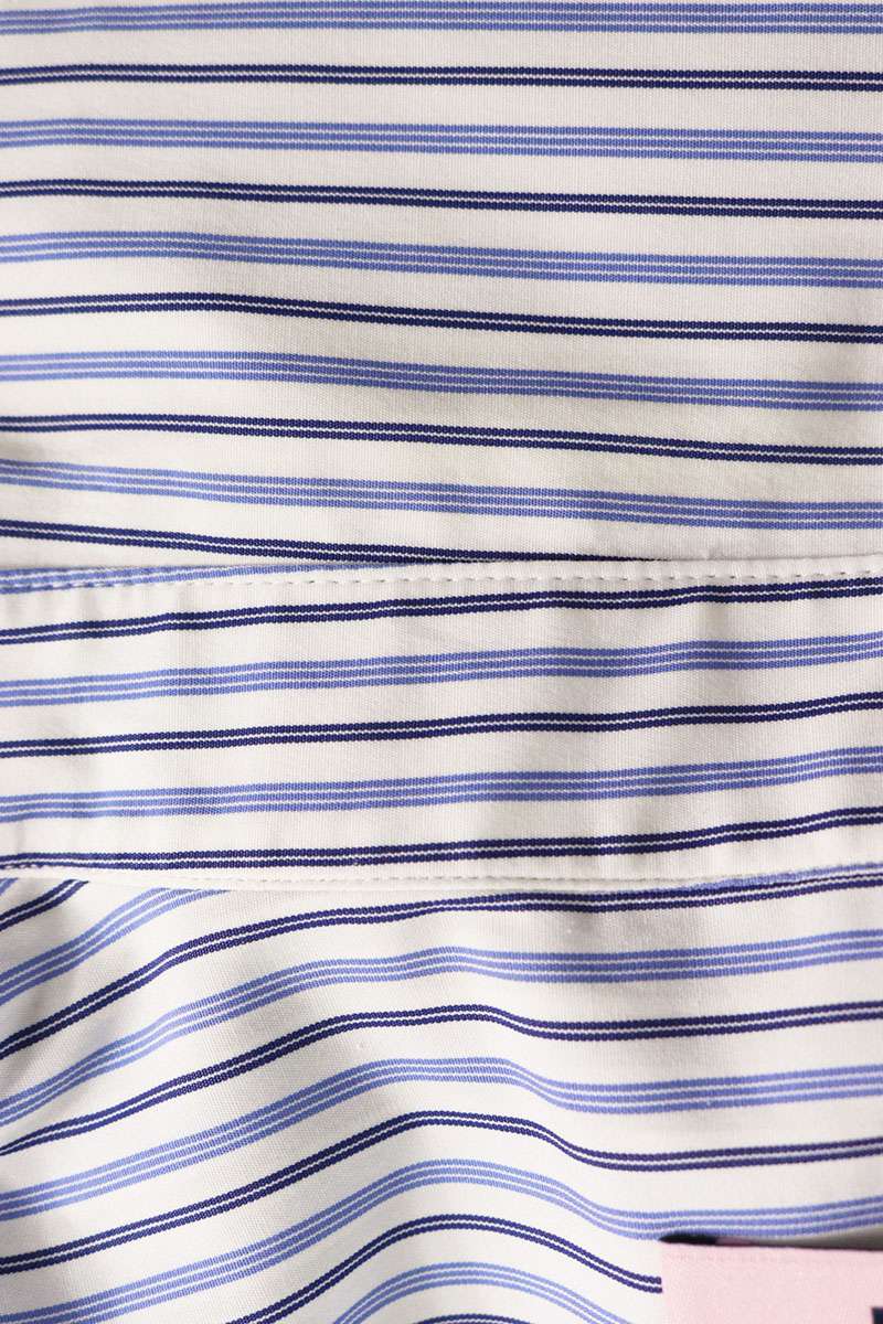 MARTIN ROSE Stripe Cotton Long Sleeve Shirt Size S