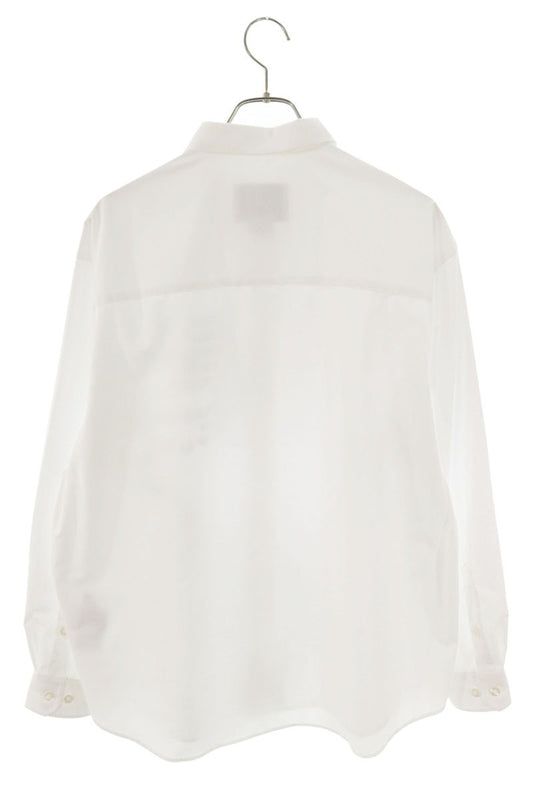 WTAPS Poly-Cotton Oxford Long Sleeve Shirt White Size L