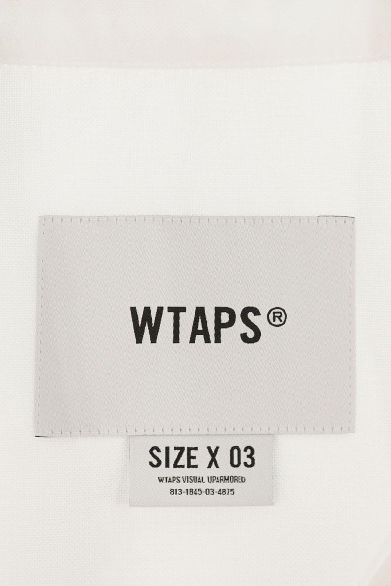 WTAPS Poly-Cotton Oxford Long Sleeve Shirt White Size L