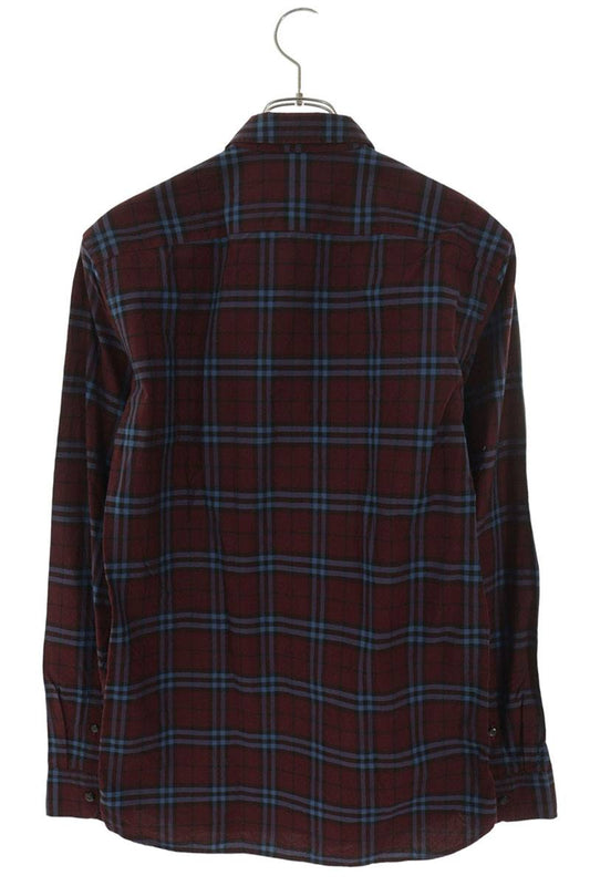 Burberry Cotton Check Long Sleeve Shirt Multi Size XS