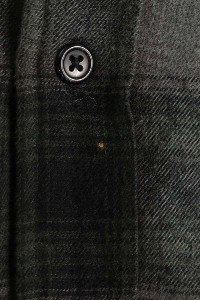 SUPREME 21AW Hooded Flannel Zip Up Shirt Multi Size L