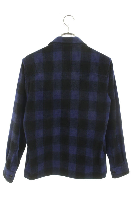 WTAPS Blue Buffalo Check Work Shirt Size S