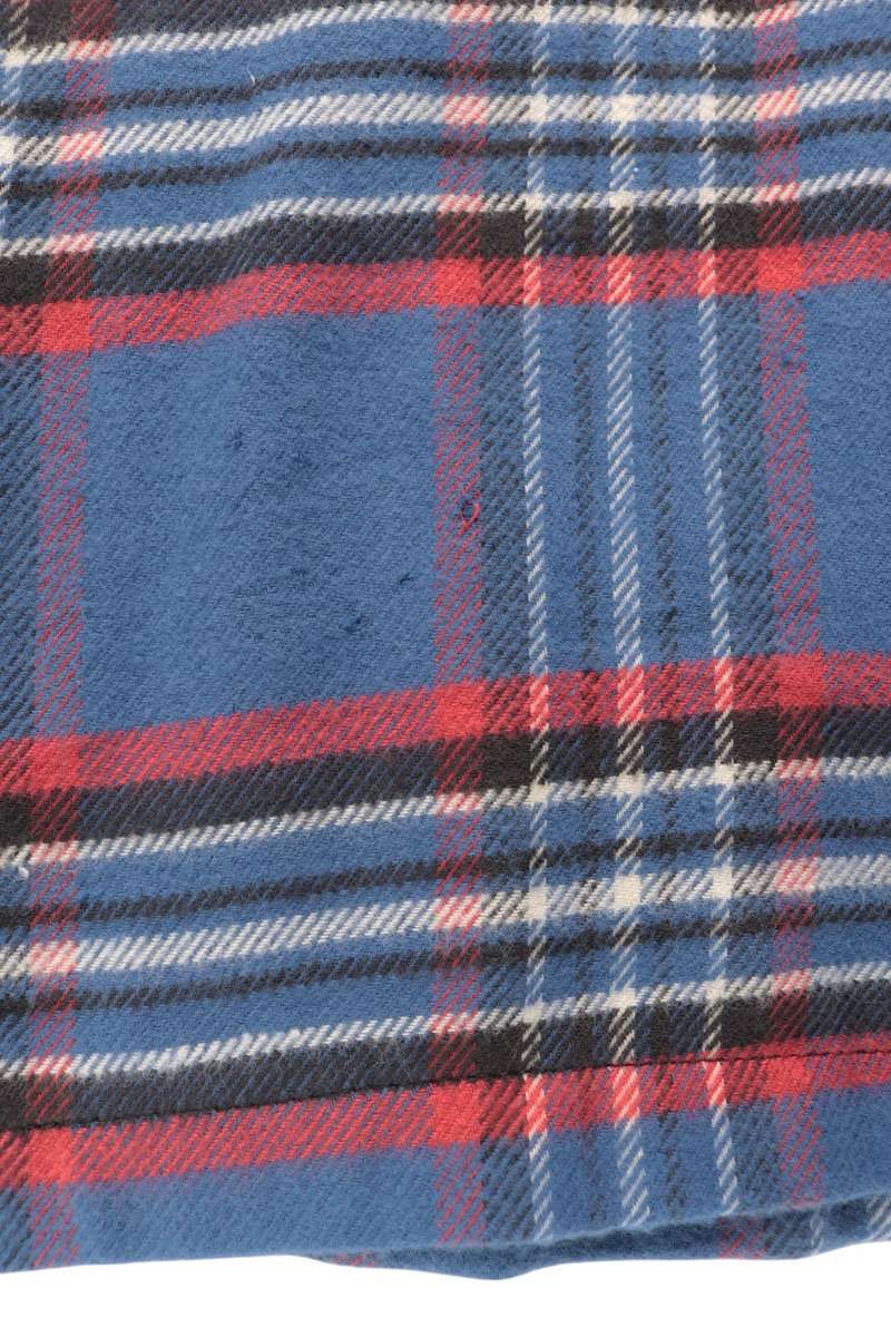 Chrome Hearts WORK DOG Cross Button Flannel Shirt Size S