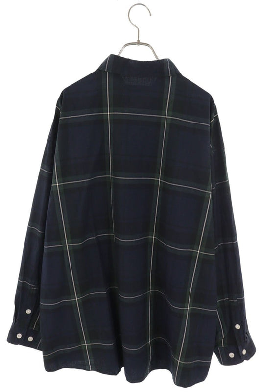 WTAPS 22AW Cotton Flannel Check Long Sleeve Shirt Size 2