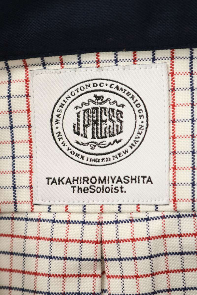 J.PRESS x TheSoloIst Double Pocket Pullover Multi Size M