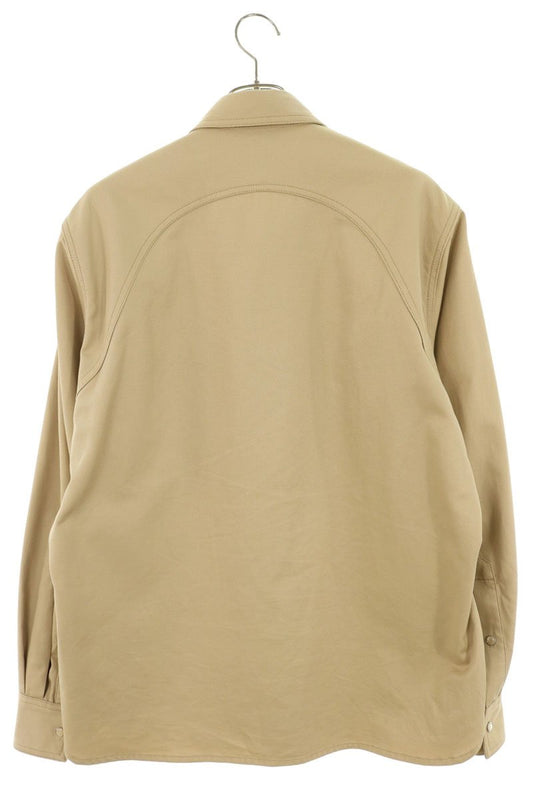 Alexander McQUEEN 24SS Double Pocket Shirt Beige Size 50