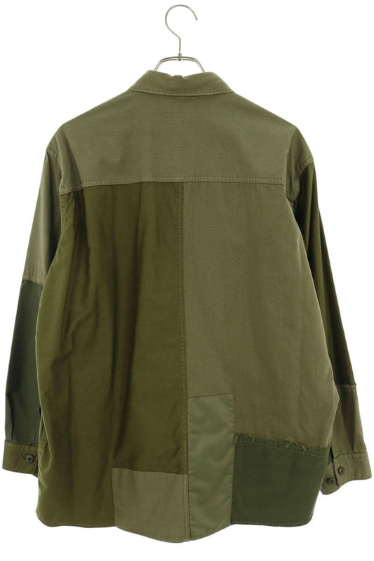 COMME des GARCONS HOMME Military Shirt Khaki Size XS