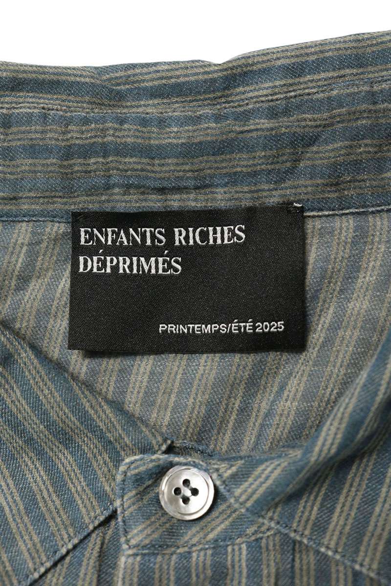 ENFANTS RICHES DEPRIMES Vintage Shirt Blue/Gray Size XXL