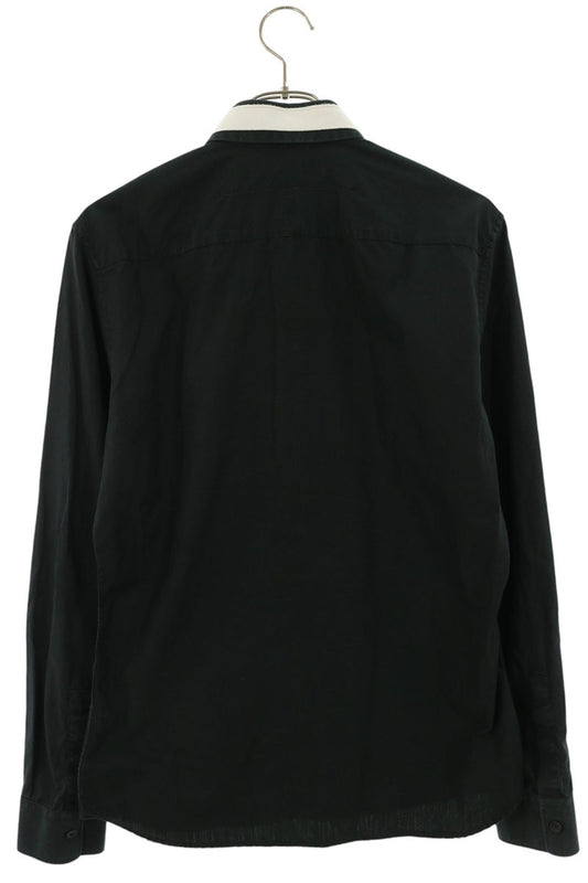 GIVENCHY Star Embroidered Shirt Black Size 39