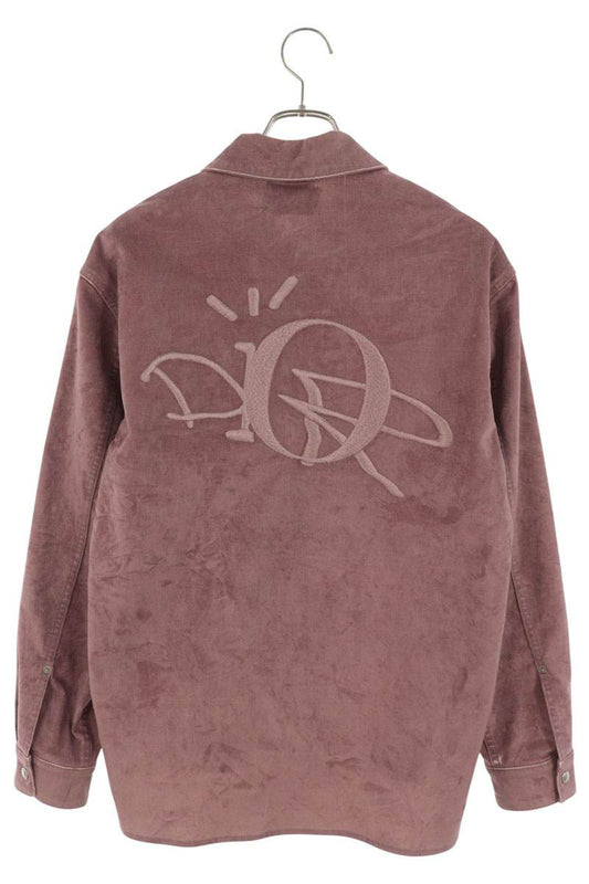 DIOR x Travis Scott 22AW Back Logo Shirt Pink Size 46