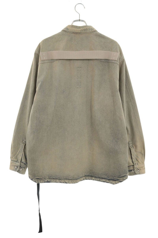 DRKSHDW 25AW JUMBO OUTERSHIRT Cotton Indigo Shirt Size M