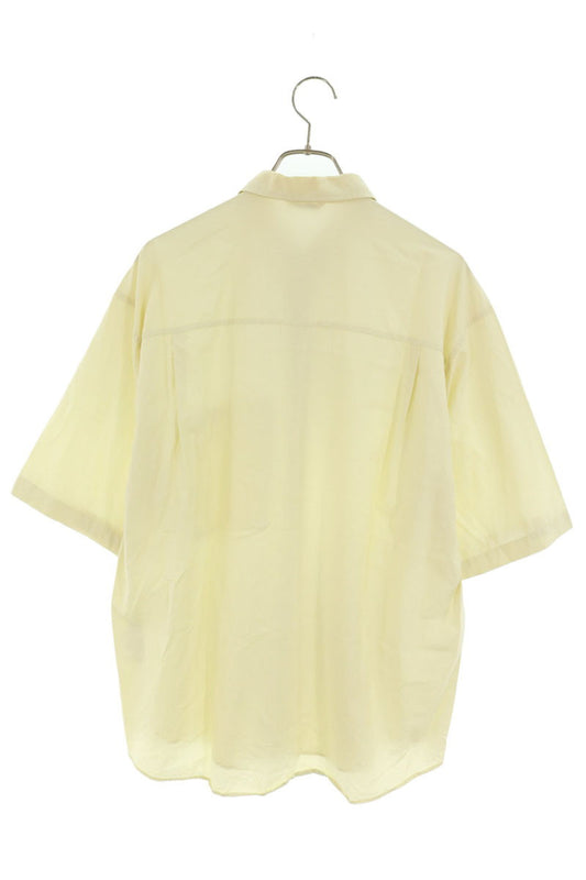 AURALEE 24SS Cotton Long Sleeve Shirt Off-White Size 4