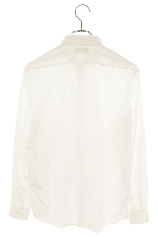 CELINE Cotton Button-Down Long Sleeve Shirt White Size 37