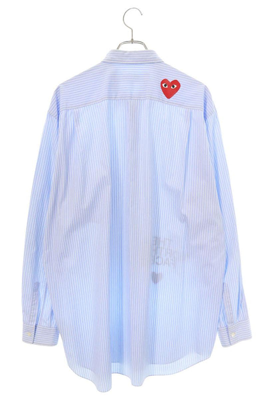 THE NORTH FACE x PLAY COMME des GARCONS Logo Stripe Sleeve Shirt Size XXL