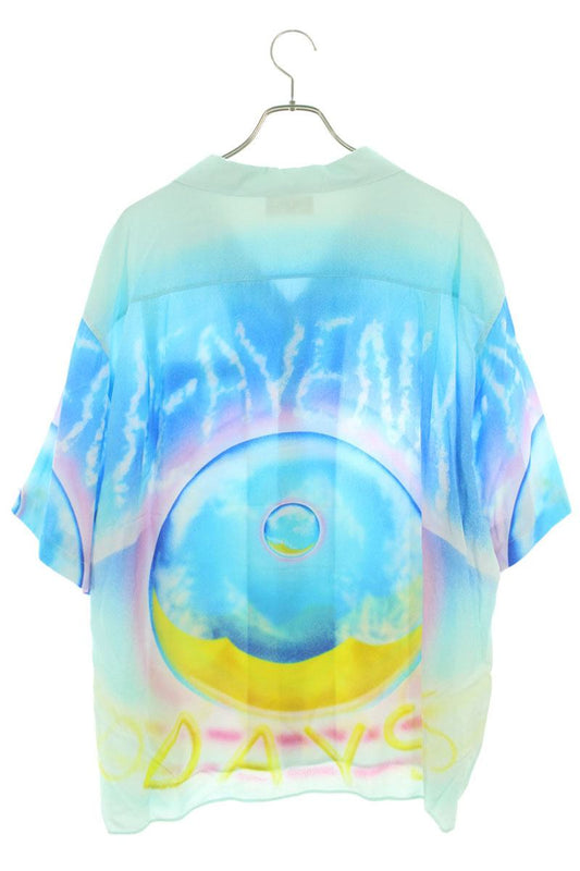CELINE Multicolor Rayon Short Sleeve Shirt Size XXL