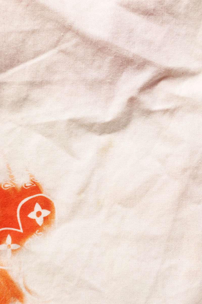 Louis Vuitton Short Sleeve Shirt Orange Size L